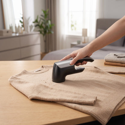 High-Speed 6-Blade Electric Fabric Shaver & Lint Remover 12,600 RPM
