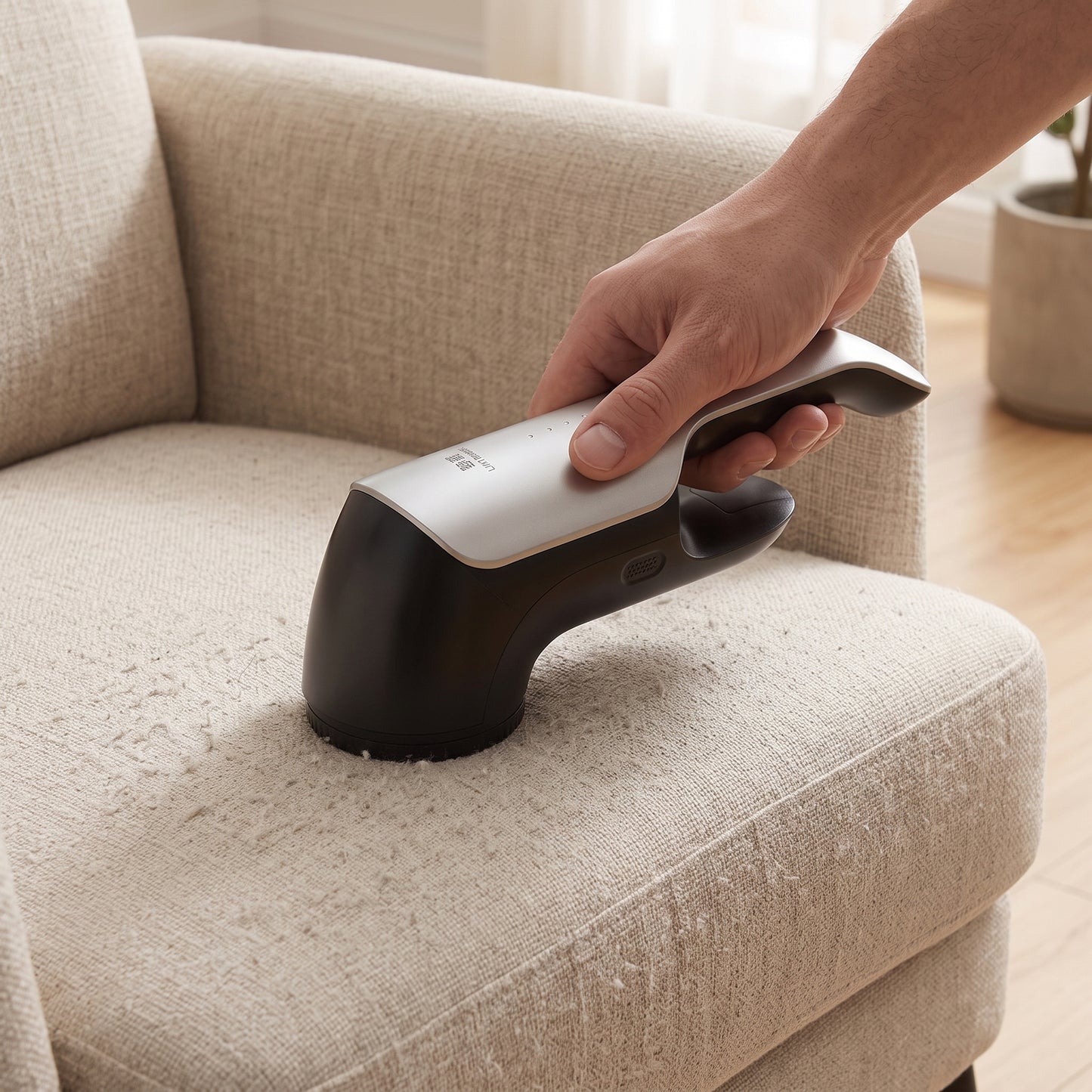 High-Speed 6-Blade Electric Fabric Shaver & Lint Remover 12,600 RPM