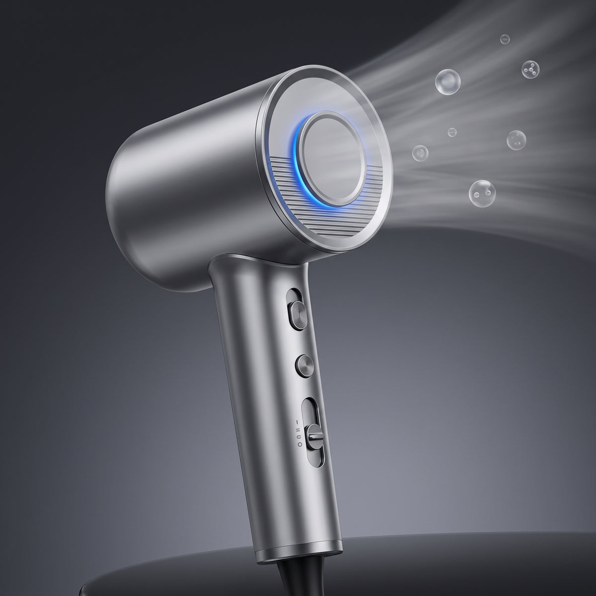 High-Speed Brushless Hair Dryer with Magnetic Styling Nozzle