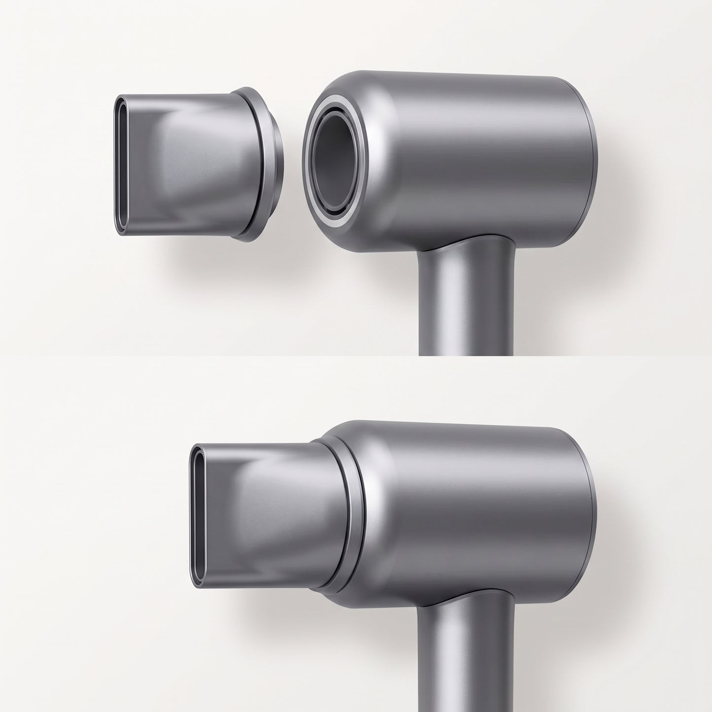 High-Speed Brushless Hair Dryer with Magnetic Styling Nozzle