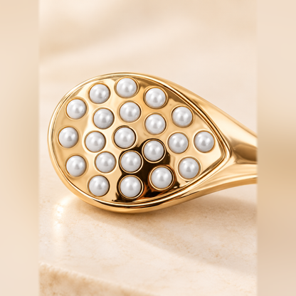 Dual-Sided Facial Massage Spoon with 18-Bead Roller