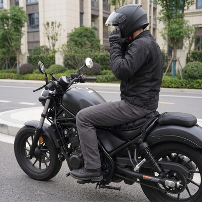 Inflatable Motorcycle Air Seat Cushion with Ventilated Cell Design