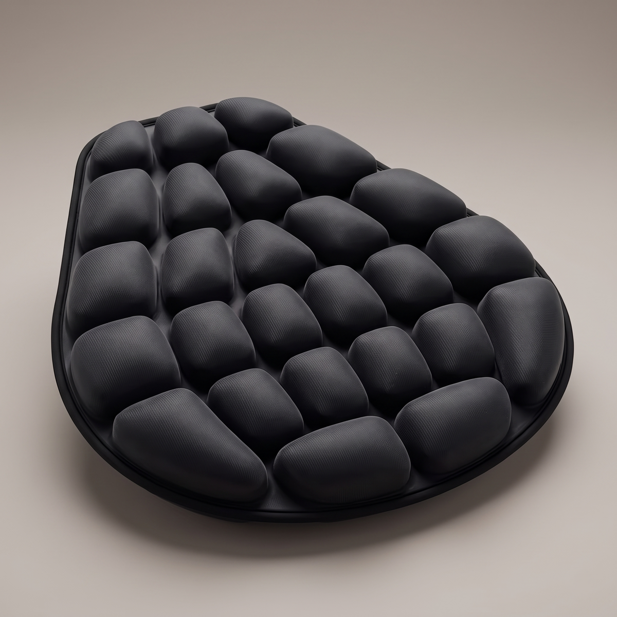 Inflatable Motorcycle Air Seat Cushion with Ventilated Cell Design