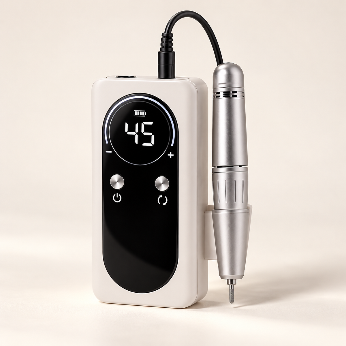 Electric Nail Drill with 45,000 RPM Digital Speed Control