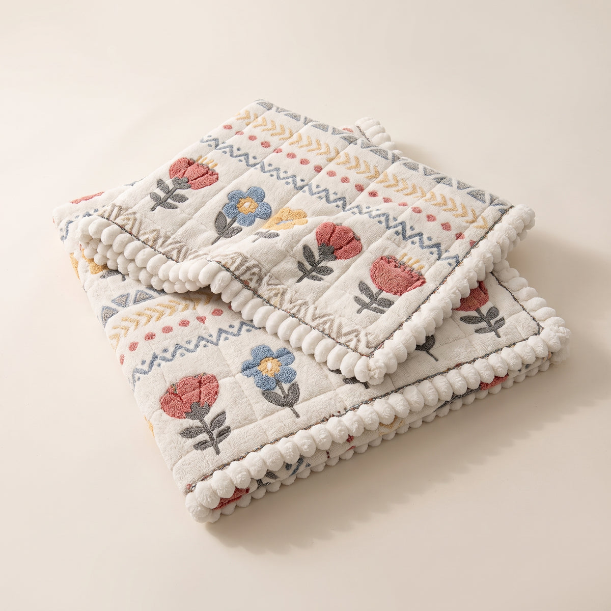 Jacquard Quilted Sofa Protector Cover with Anti-Slip Backing