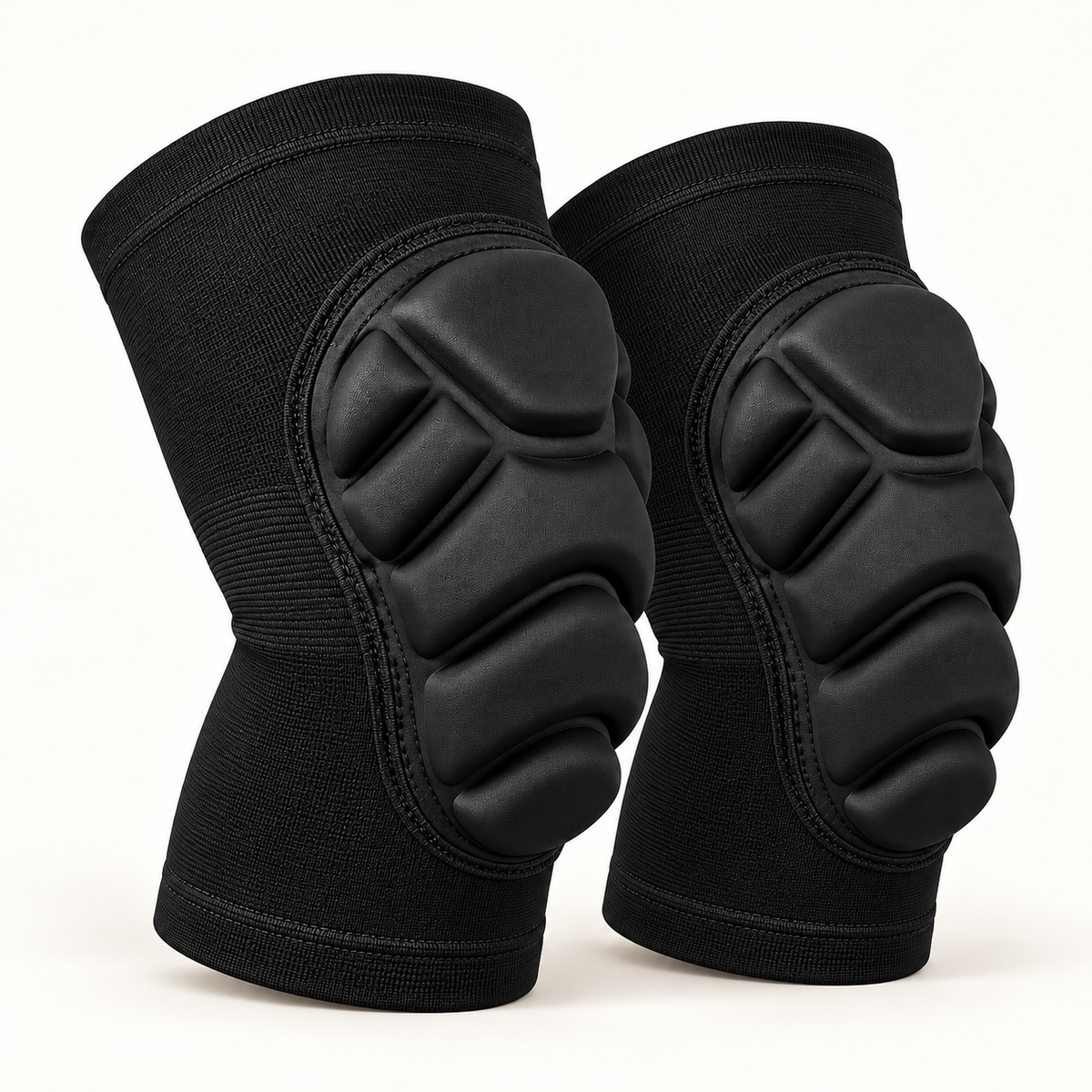 Segmented Cushion Knee & Elbow Support Sleeves, 2-Piece Pair