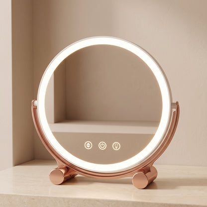 LED Vanity Mirror with 3 Light Modes & Adjustable Angle