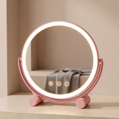 LED Vanity Mirror with 3 Light Modes & Adjustable Angle