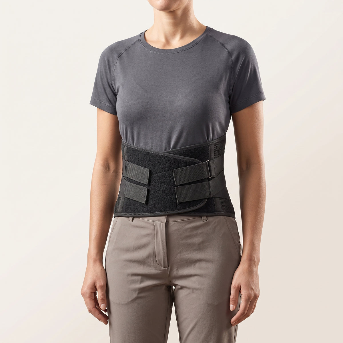 Lumbar Support Back Brace with Removable 3D Support Pad