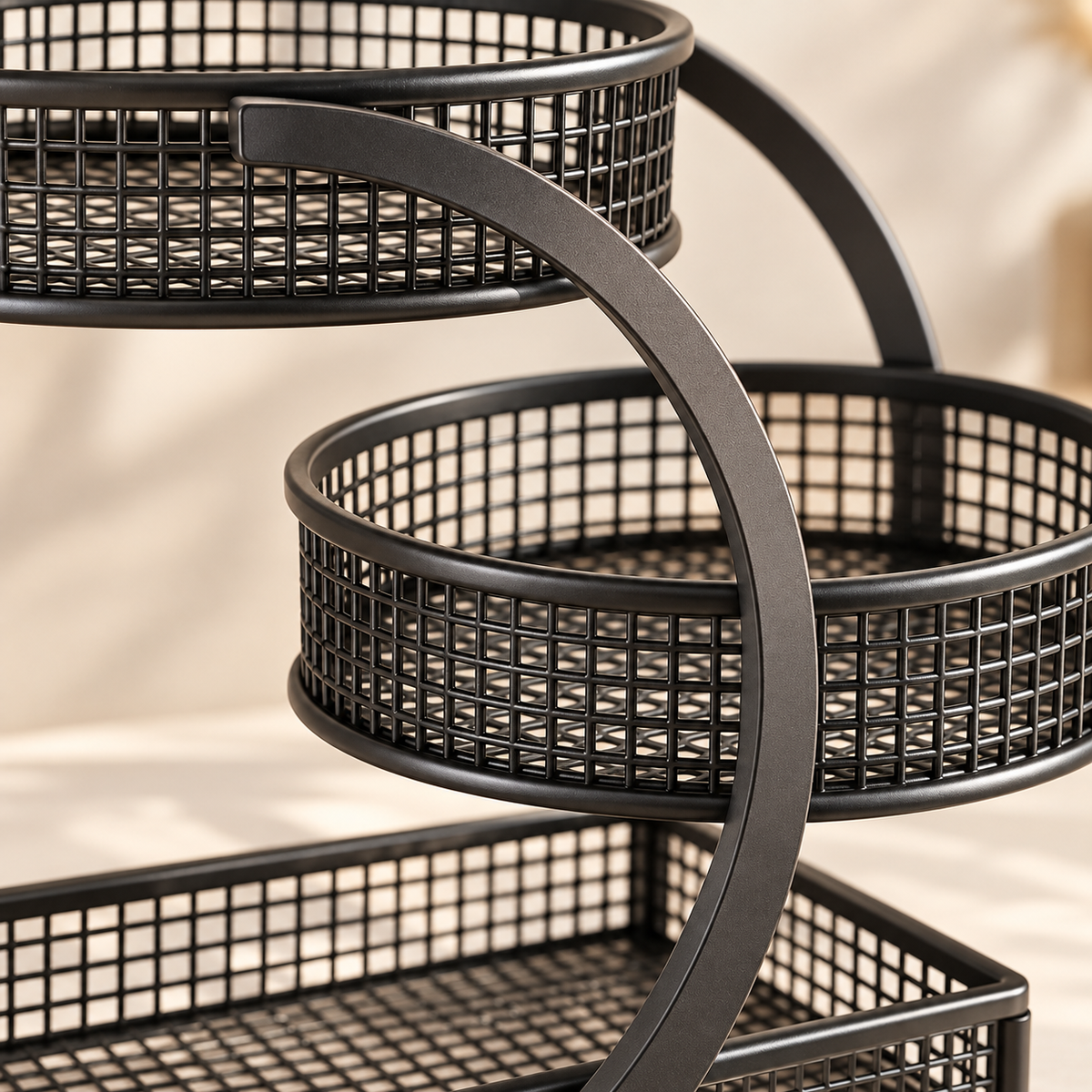 3-Tier Arched Makeup & Skincare Organizer Rack