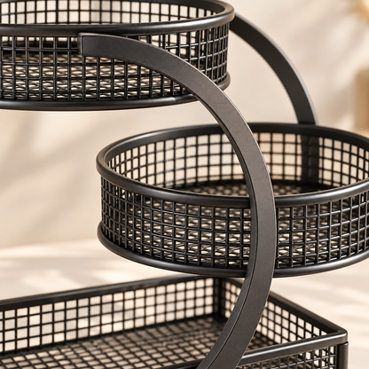 3-Tier Arched Makeup & Skincare Organizer Rack