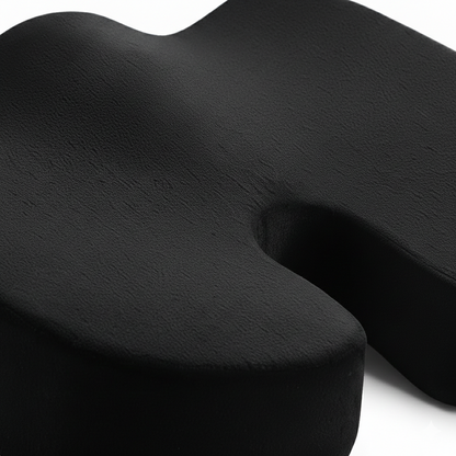 Portable travel cushion full view with ergonomic shape