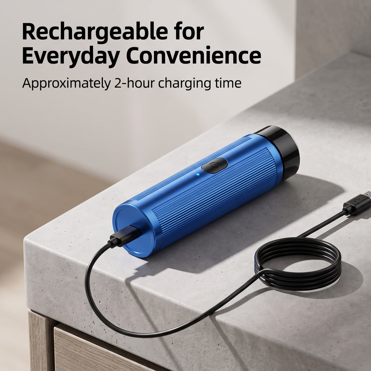 Mini Rotary Electric Shaver for Facial Hair & Travel Touch-Ups