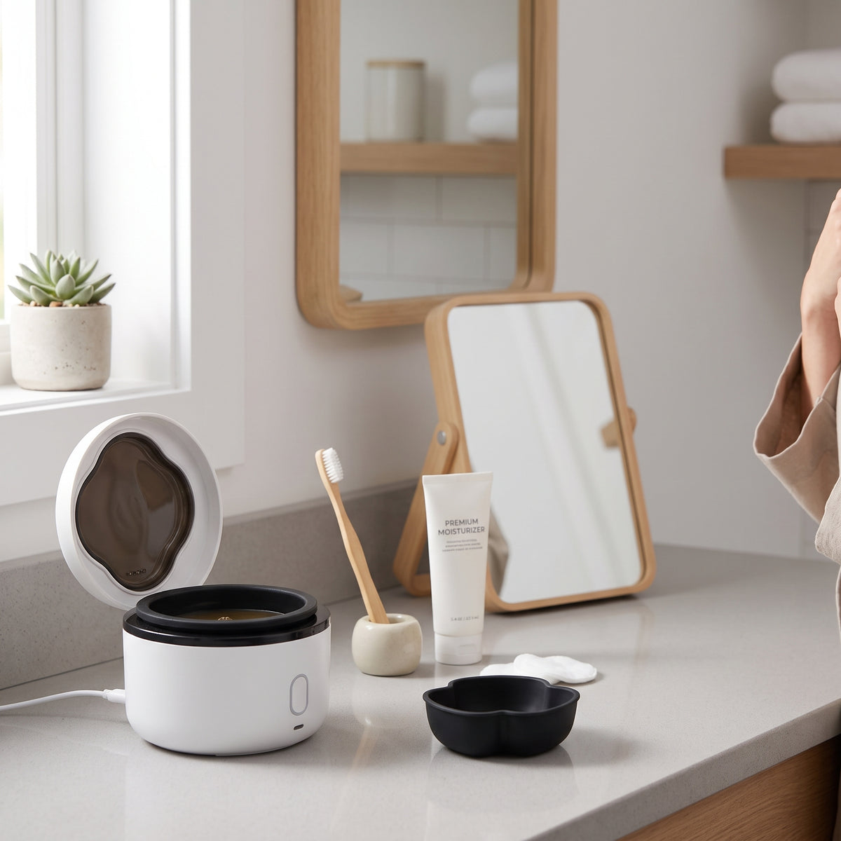Mini Silicone Bowl Wax Warmer for Face, Nose & Ear Grooming