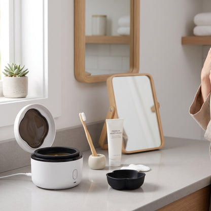 Mini Silicone Bowl Wax Warmer for Face, Nose & Ear Grooming