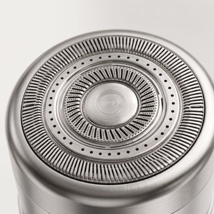 Mini Three-Ring Electric Shaver with LED Battery Display