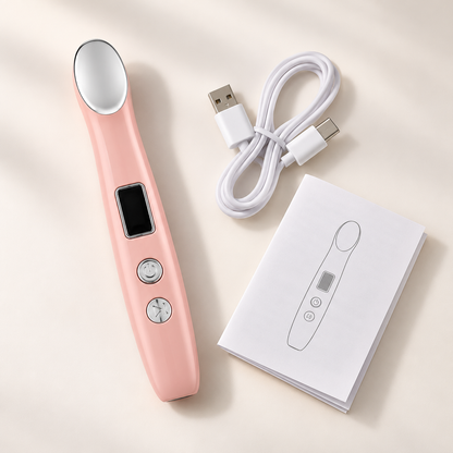 Rechargeable Heated Vibration Eye Massage Wand with 3 Modes