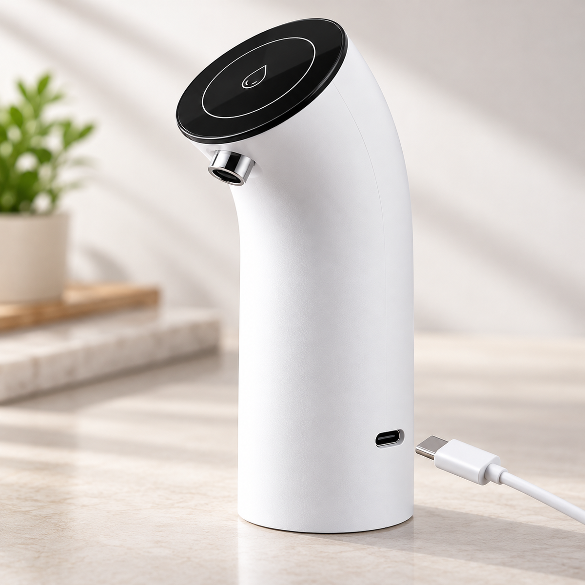 One-Touch Rechargeable Water Bottle Dispenser Pump for 1.2–5 Gallon Containers