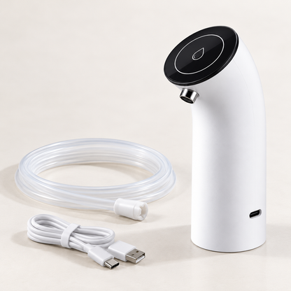 One-Touch Rechargeable Water Bottle Dispenser Pump for 1.2–5 Gallon Containers