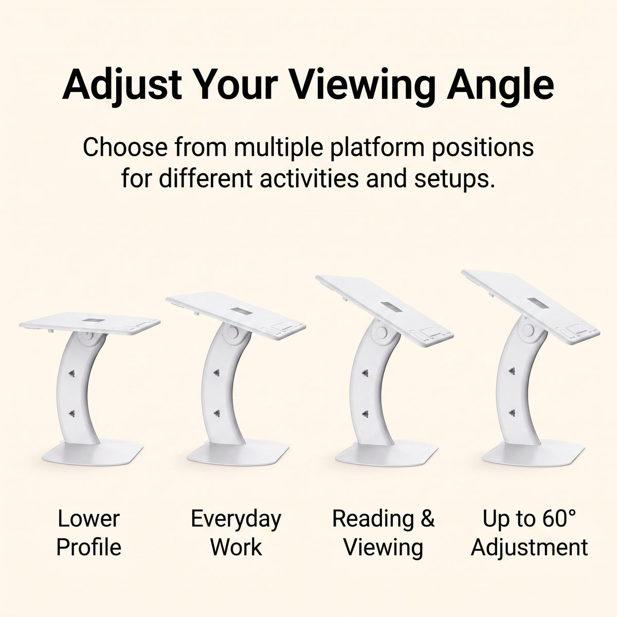 Multi-Angle Folding Laptop & Lap Desk Stand