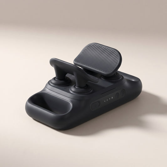 Multi-Head Massage Gun with Dual-Axis Brushless Motor