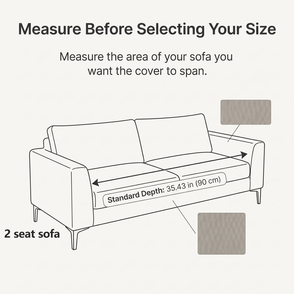 One-Piece Anti-Slip Sofa Cover with Textured Pom-Pom Trim