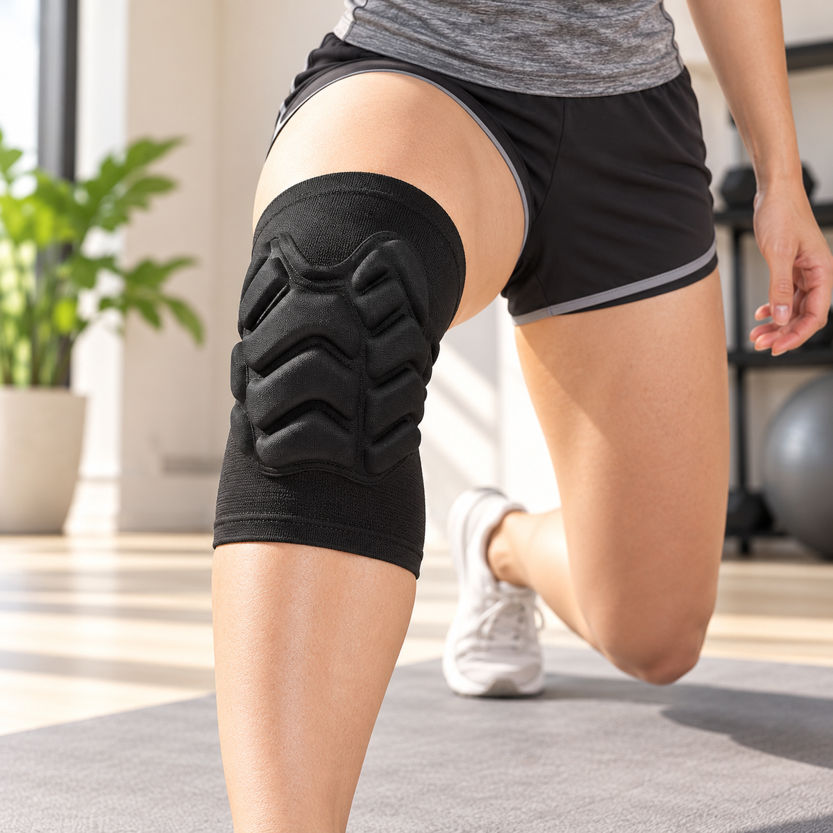 Segmented Cushion Knee & Elbow Support Sleeves, 2-Piece Pair