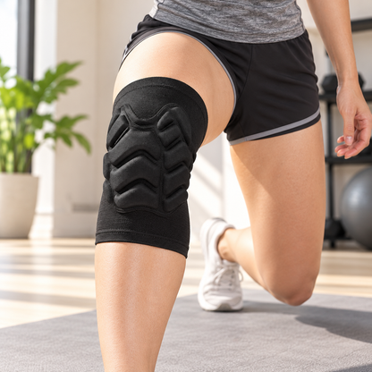 Segmented Cushion Knee & Elbow Support Sleeves, 2-Piece Pair