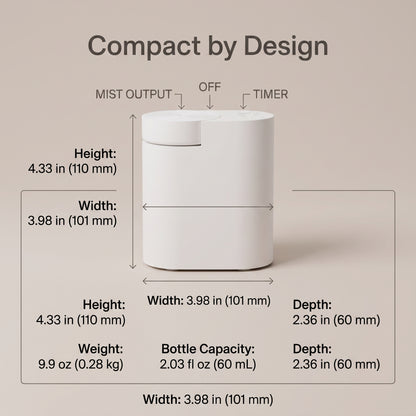 Plug-In Waterless Aroma Diffuser with Bluetooth Scent Control