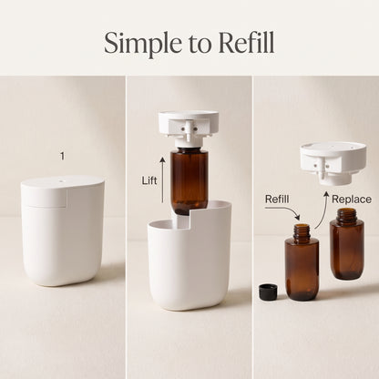 Plug-In Waterless Aroma Diffuser with Bluetooth Scent Control