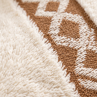 Plush 500 GSM Anti-Slip Sofa Cushion Cover