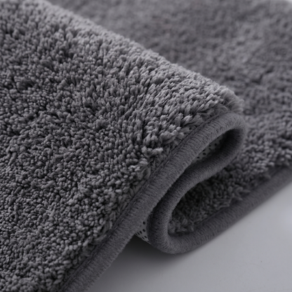 Plush Absorbent Non-Slip Bathroom Floor Mat