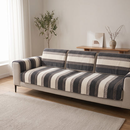 Plush Anti-Slip Sofa Cushion Mat for Seats & Backrests