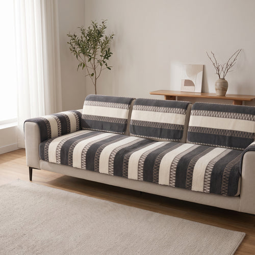 Plush Anti-Slip Sofa Cushion Mat for Seats & Backrests