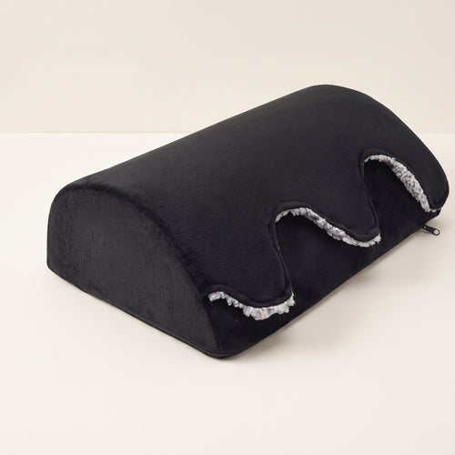 Plush Foot Pocket Footrest for Under-Desk & Lounge Comfort