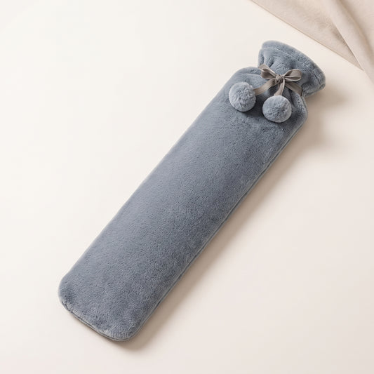 Plush Hot Water Bottle for Bed, Body & Shoulder Warming