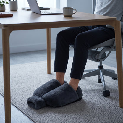 Plush Hot Water Foot Warmer with Removable Bottle Insert