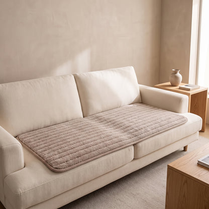 Plush Non-Slip Sofa Cover & Furniture Protector