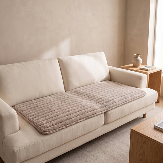 Plush Non-Slip Sofa Cover & Furniture Protector