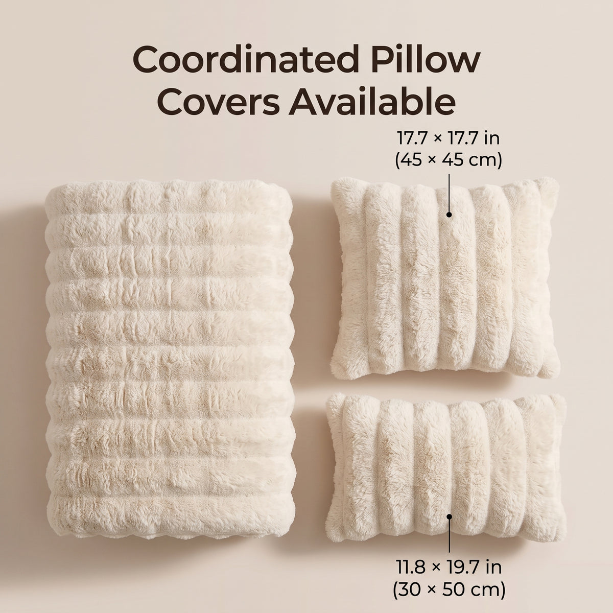 Plush Quilted Waterproof Non-Slip Modular Sofa Cover