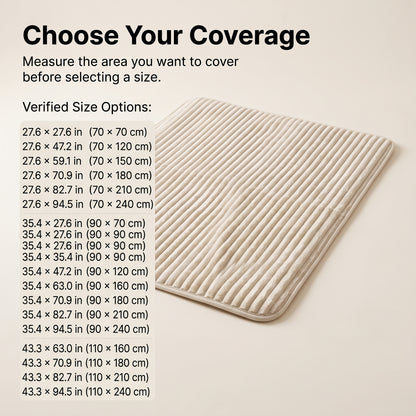 Plush Ribbed Non-Slip Sofa Cover