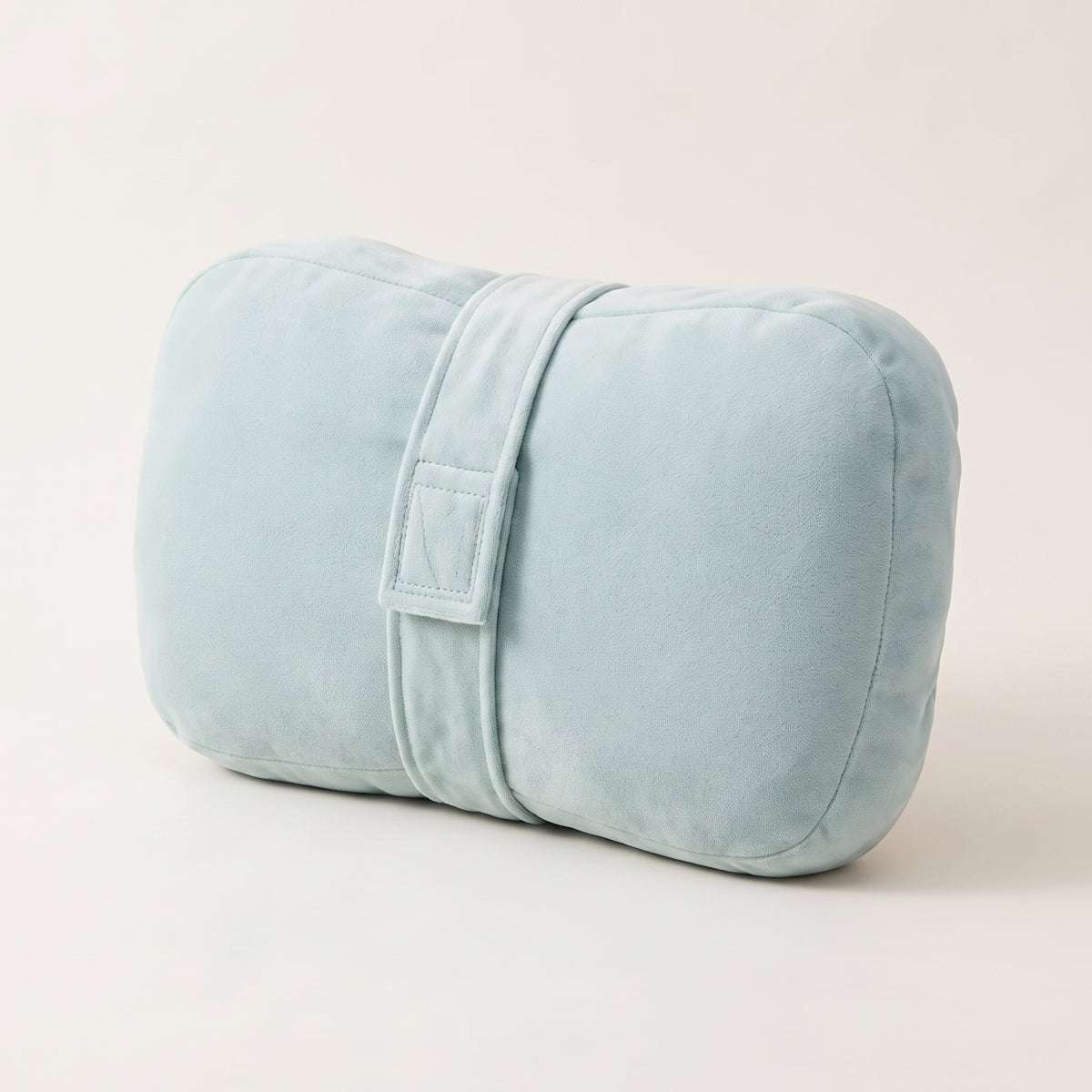 Plush Side Sleeper Knee Pillow with Securing Strap