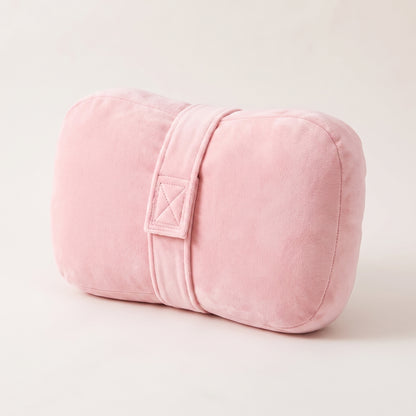 Plush Side Sleeper Knee Pillow with Securing Strap
