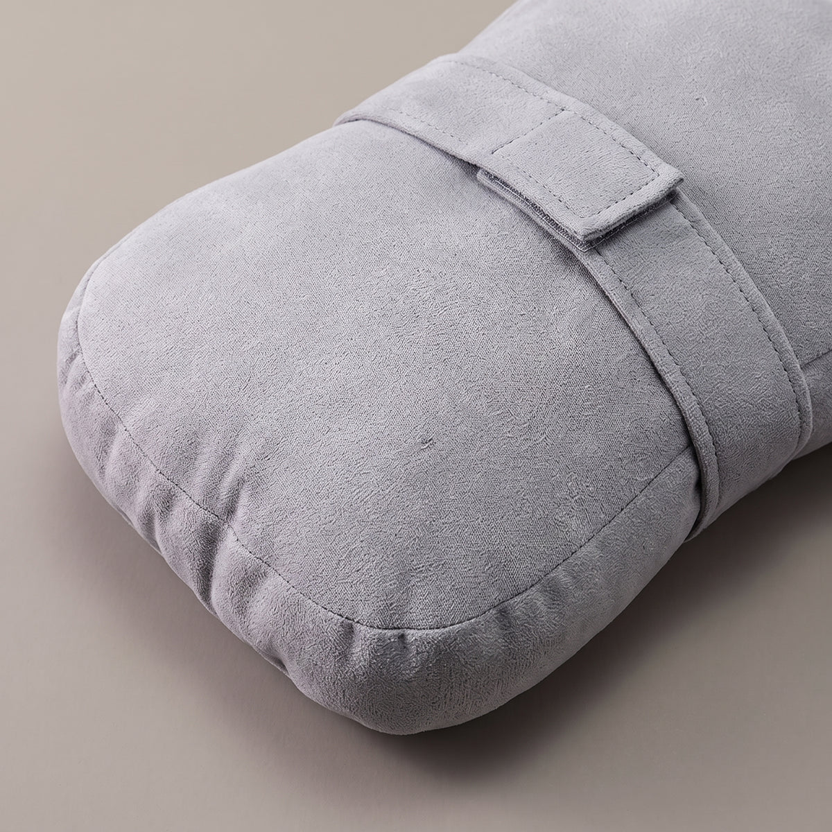 Plush Side Sleeper Knee Pillow with Securing Strap