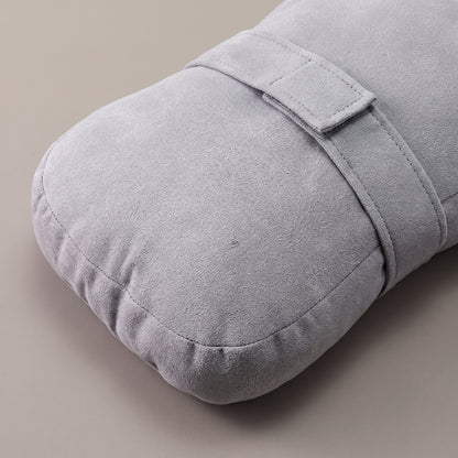 Plush Side Sleeper Knee Pillow with Securing Strap