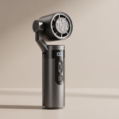 Portable Pivot-Head Cooling Fan with Semiconductor Cooling & Digital Display