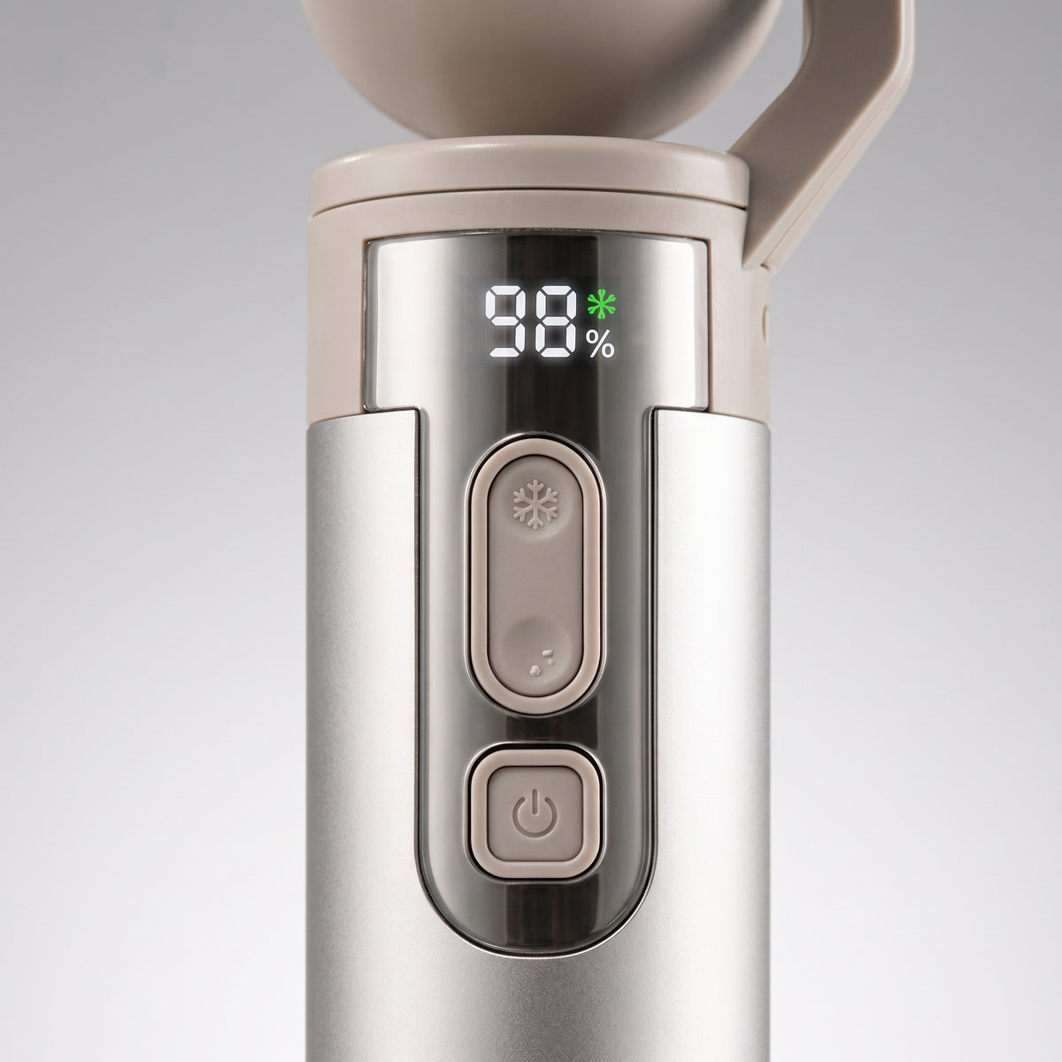 Portable Pivot-Head Cooling Fan with Semiconductor Cooling & Digital Display