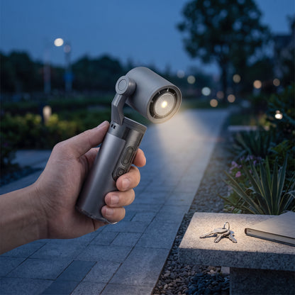Portable Pivot-Head Cooling Fan with Semiconductor Cooling & Digital Display