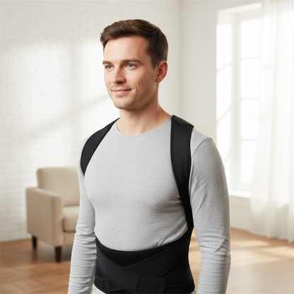 Adjustable Posture Support Brace for Daily Comfort