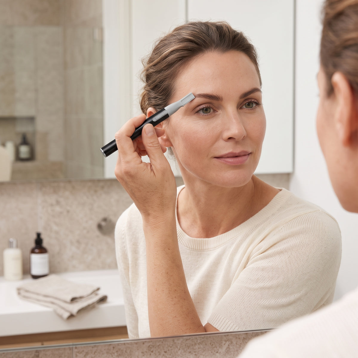 Precision Electric Eyebrow & Facial Hair Trimmer